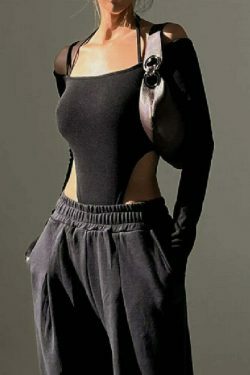 Coquette Aesthetic Infinite Ink Skinny Bodysuit - Y2K Fashion Statement Piece