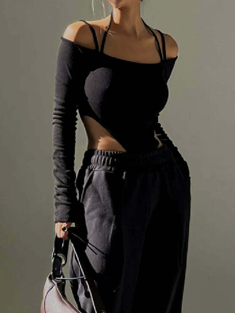 Coquette Aesthetic Infinite Ink Skinny Bodysuit - Y2K Fashion Statement Piece