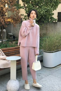 Coquette Aesthetic Ivy High Neck Tracksuit Set - Y2K Fashion Women's Outfit