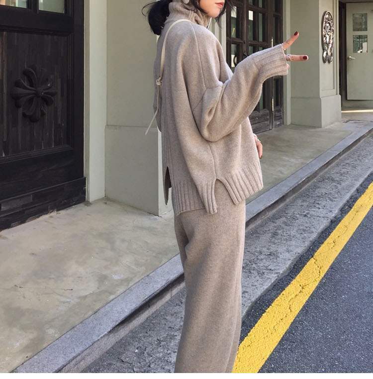 Coquette Aesthetic Ivy High Neck Tracksuit Set - Y2K Fashion Women's Outfit