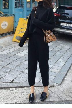 Coquette Aesthetic Ivy High Neck Tracksuit Set - Y2K Fashion Women's Outfit