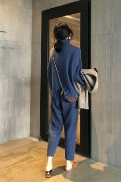 Coquette Aesthetic Ivy High Neck Tracksuit Set - Y2K Fashion Women's Outfit