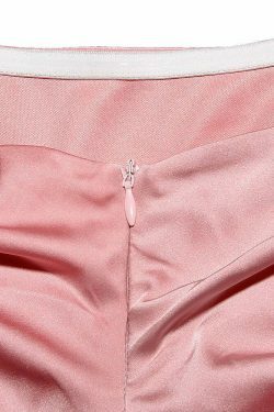 Coquette Aesthetic Janelle Satin Mini Dress - Y2K Fashion for Women - Grunge Style Outfit