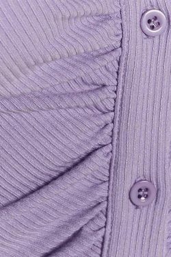 Coquette Aesthetic Julian Ruched Mini Dress - Y2K Fashion Statement