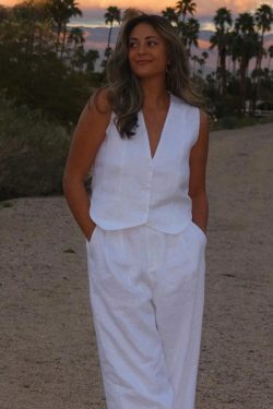 Coquette Aesthetic Justine High Waist Pants Suit Set