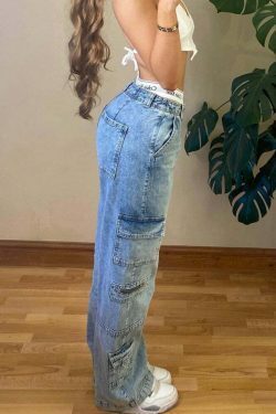 Coquette Aesthetic Kai Cargo Pants - Y2K Fashion for Women with Grunge Style and Pastel Goth Vibes