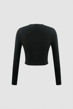 Coquette Aesthetic Keyhole Buckle Top & Wrap Skirt Set