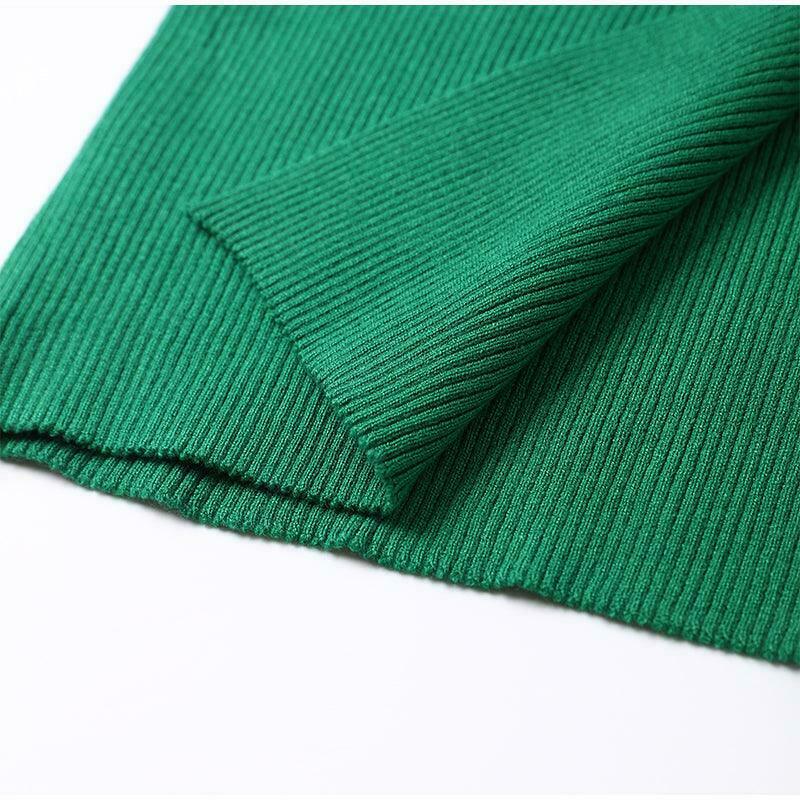 Coquette Aesthetic Knitted Bodycon Dress with Slit Coquette Aesthetic Knitted Bodycon Dress with Slit