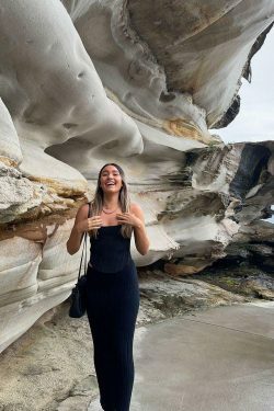 Coquette Aesthetic Knitted Cargo Skirt in Monre Style