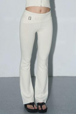 Coquette Aesthetic Knitted Hooded Two-Piece for Women - Y2K Fashion Outfit