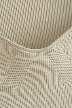 Coquette Aesthetic Knitted Top with Full Sleeves for Women