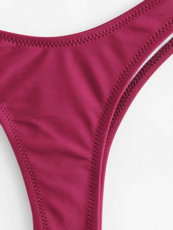 Coquette Aesthetic Knot Bra and Thong Set - Y2K Fashion Lingerie for Women Coquette Aesthetic Knot Bra and Thong Set - Y2K Fashion Lingerie for Women