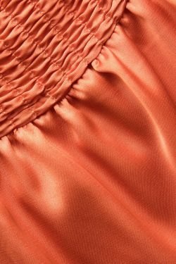 Coquette Aesthetic Knot Front Tube Top & Asymmetric Pleated Skirt Set