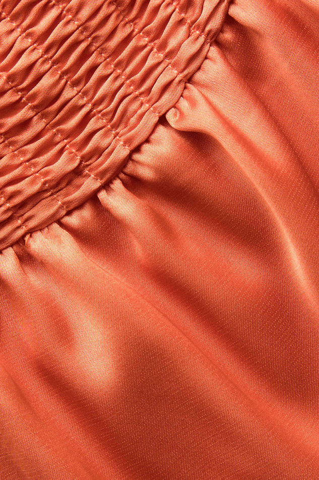 Coquette Aesthetic Knot Front Tube Top & Asymmetric Pleated Skirt Set