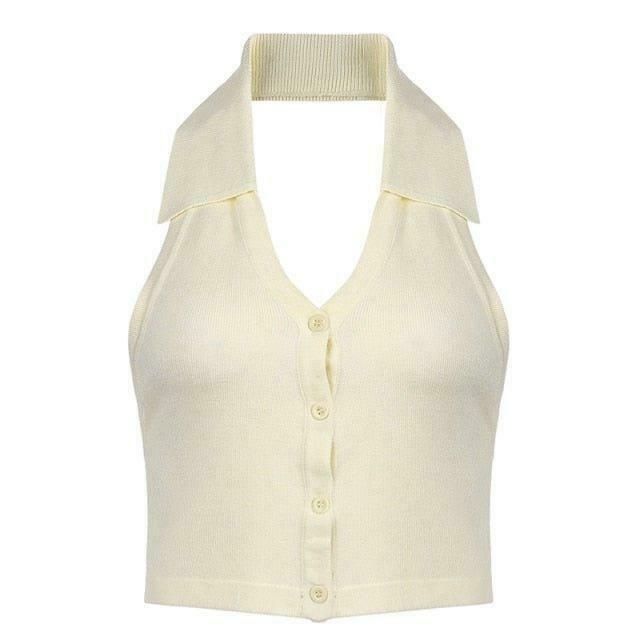 Coquette Aesthetic Lara Backless Crop Top - Y2K Fashion for Women - Grunge Style Cute Tops Coquette Aesthetic Lara Backless Crop Top - Y2K Fashion for Women - Grunge Style Cute Tops