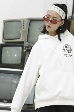 Coquette Aesthetic Law of Nature Hoodie - Y2K Fashion Grunge Style Cute Tops Pastel Goth