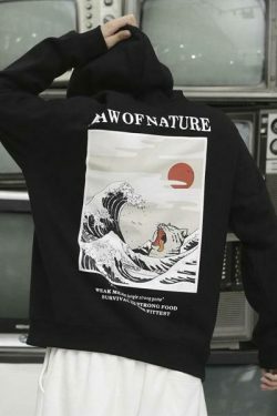 Coquette Aesthetic Law of Nature Hoodie - Y2K Fashion Grunge Style Cute Tops Pastel Goth