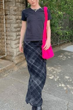 Coquette Aesthetic Layered Midi Skirt - Y2K Fashion with Grunge & Pastel Goth Vibes