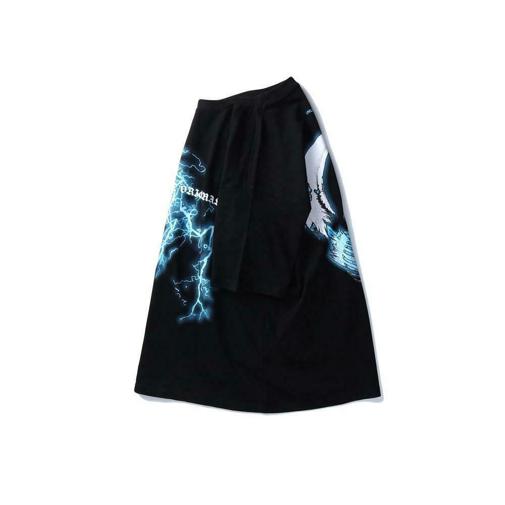 Coquette Aesthetic Lightning Tee: Y2K Fashion with Grunge Style & Pastel Goth Vibes Coquette Aesthetic Lightning Tee: Y2K Fashion with Grunge Style & Pastel Goth Vibes