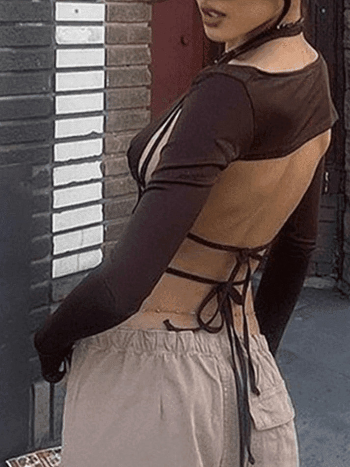 Coquette Aesthetic Long Sleeve Bolero and Cami Set - Y2K Fashion Women's Outfit