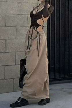 Coquette Aesthetic Long Sleeve Bolero and Cami Set - Y2K Fashion Women's Outfit