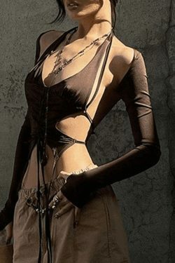 Coquette Aesthetic Long Sleeve Bolero and Cami Set - Y2K Fashion Women's Outfit