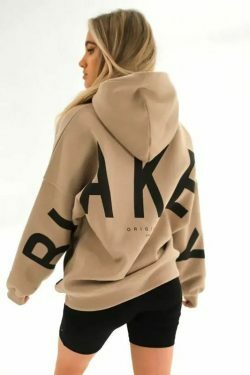 Coquette Aesthetic Loose Fit Hoodie with Big Thick Letters - Y2K Fashion Statement