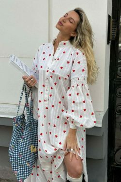 Coquette Aesthetic Love Notes A-Line Dress - Y2K Fashion with Grunge Style and Pastel Goth Vibes