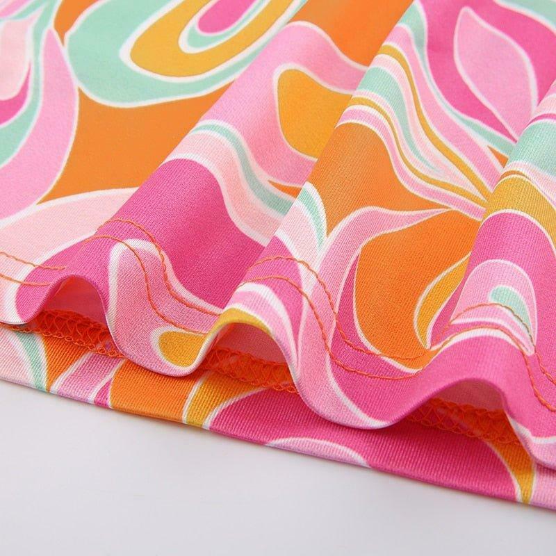 Coquette Aesthetic Luna Floral Mini Dress - Y2K Fashion with a Touch of Grunge and Pastel Goth Vibes Coquette Aesthetic Luna Floral Mini Dress - Y2K Fashion with a Touch of Grunge and Pastel Goth Vibes