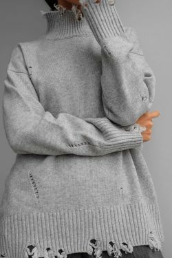 Coquette Aesthetic Maillard Wear Turtleneck Sweater - Y2K Fashion for Women