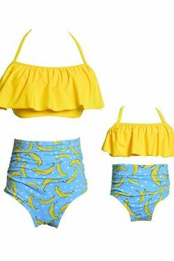 Coquette Aesthetic Matching Family Bikini Set for Mommy and Me - Y2K Fashion Swimwear