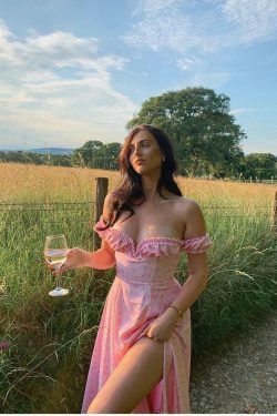 Coquette Aesthetic Maxi Dress: Y2K Fashion with Grunge Twist & Pastel Goth Vibes