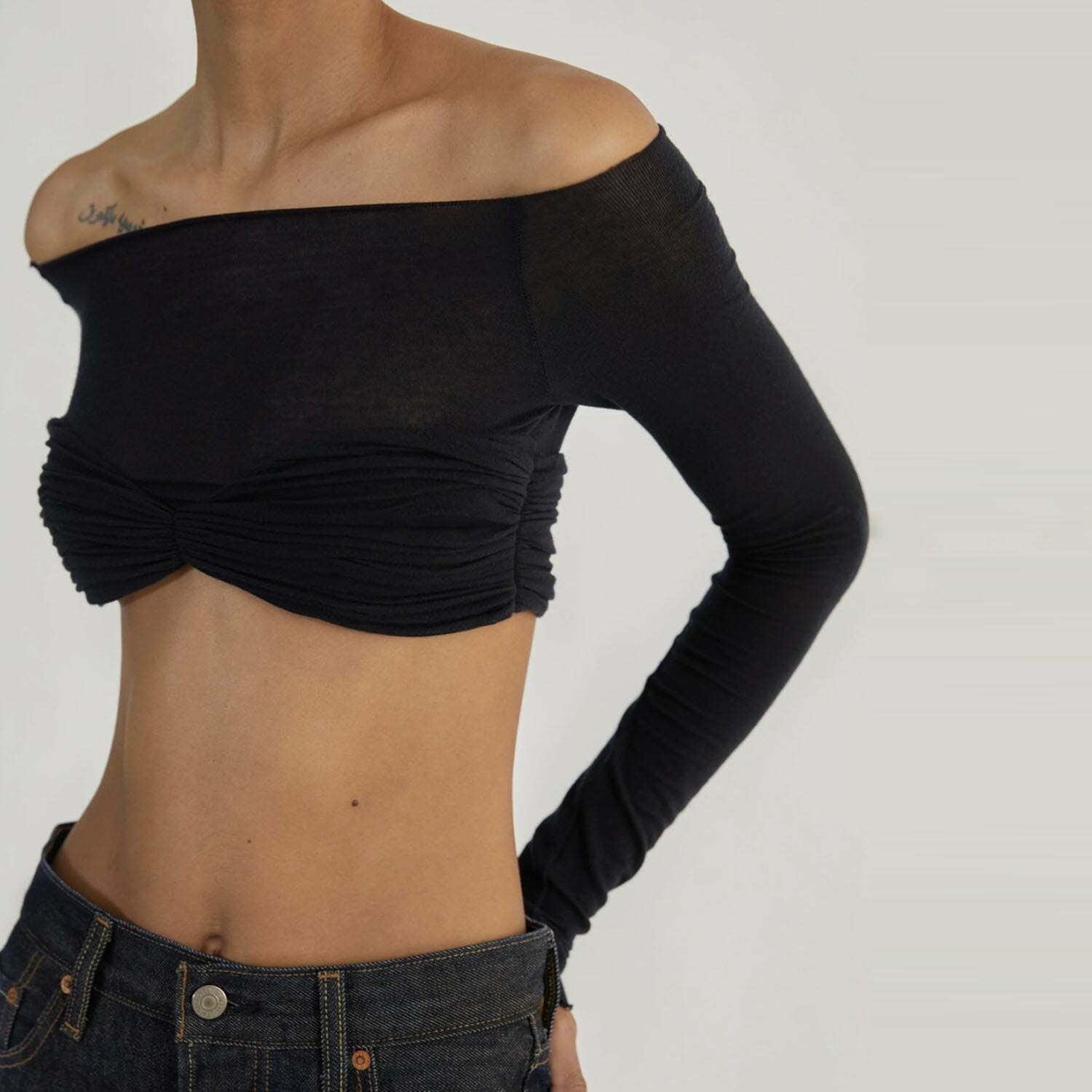 Coquette Aesthetic Mesh Crop Top - Y2K Fashion Women's Clothing for Grunge and Pastel Goth Style