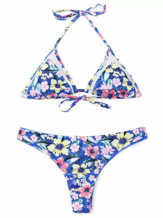 Coquette Aesthetic Mesh Floral Bralette Bikini - Y2K Fashion Cute Tops & Pastel Goth Style Coquette Aesthetic Mesh Floral Bralette Bikini - Y2K Fashion Cute Tops & Pastel Goth Style