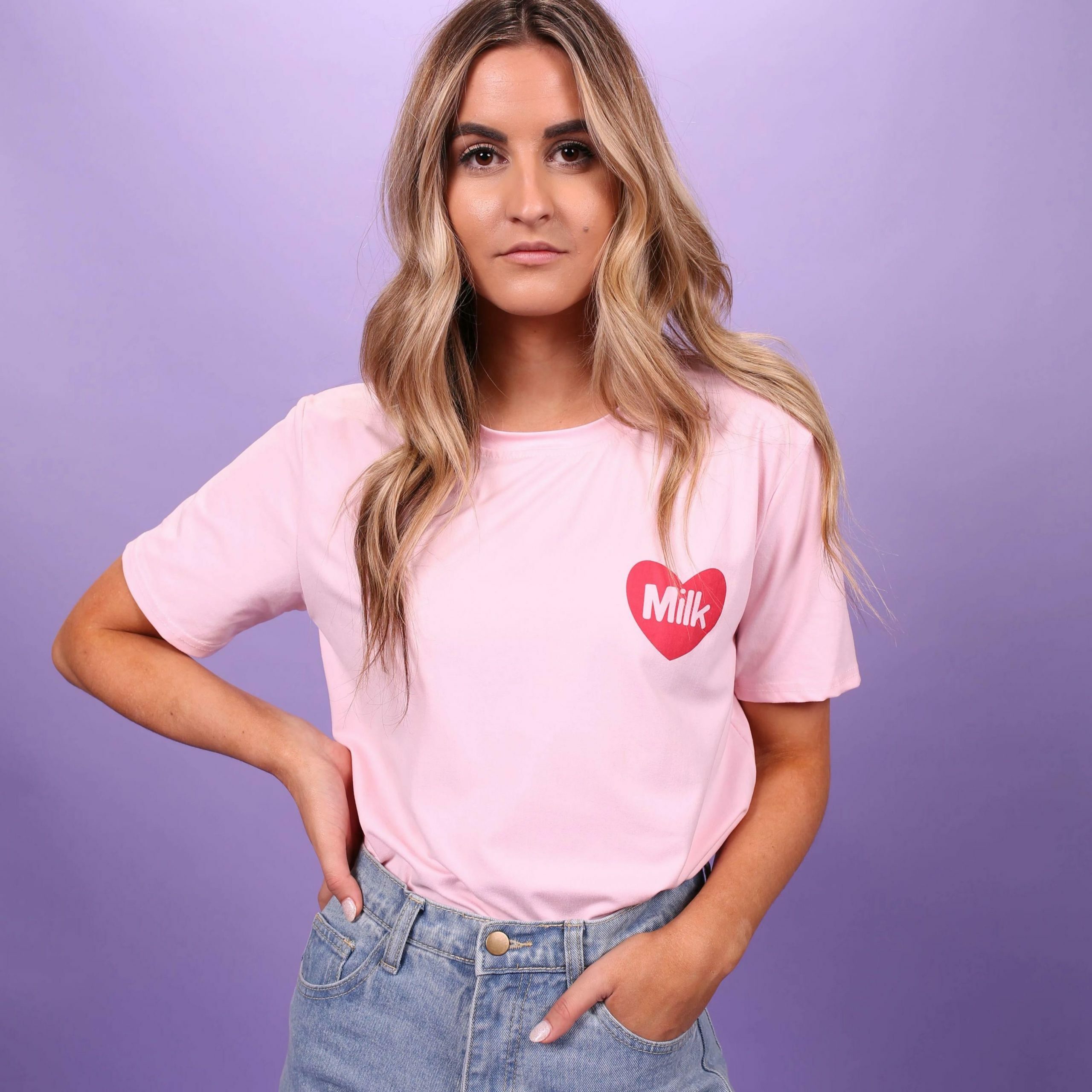 Coquette Aesthetic Milk Box Graphic Tee - Y2K Fashion Women's Clothing Coquette Aesthetic Milk Box Graphic Tee - Y2K Fashion Women's Clothing