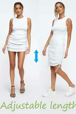 Coquette Aesthetic Mini Dress with Adjustable Fit - Y2K Fashion Inspired Styling