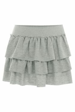 Coquette Aesthetic Mini Skirt - Y2K Style Cargo Skirt for Women - Grunge & Pastel Goth Fashion