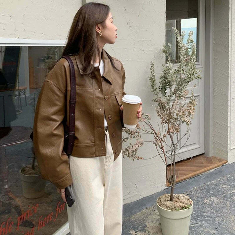 Coquette Aesthetic Mod Mingle Long Sleeves Jacket - Y2K Fashion Grunge Style Cute Tops Cargo Skirt Coquette Aesthetic Mod Mingle Long Sleeves Jacket - Y2K Fashion Grunge Style Cute Tops Cargo Skirt