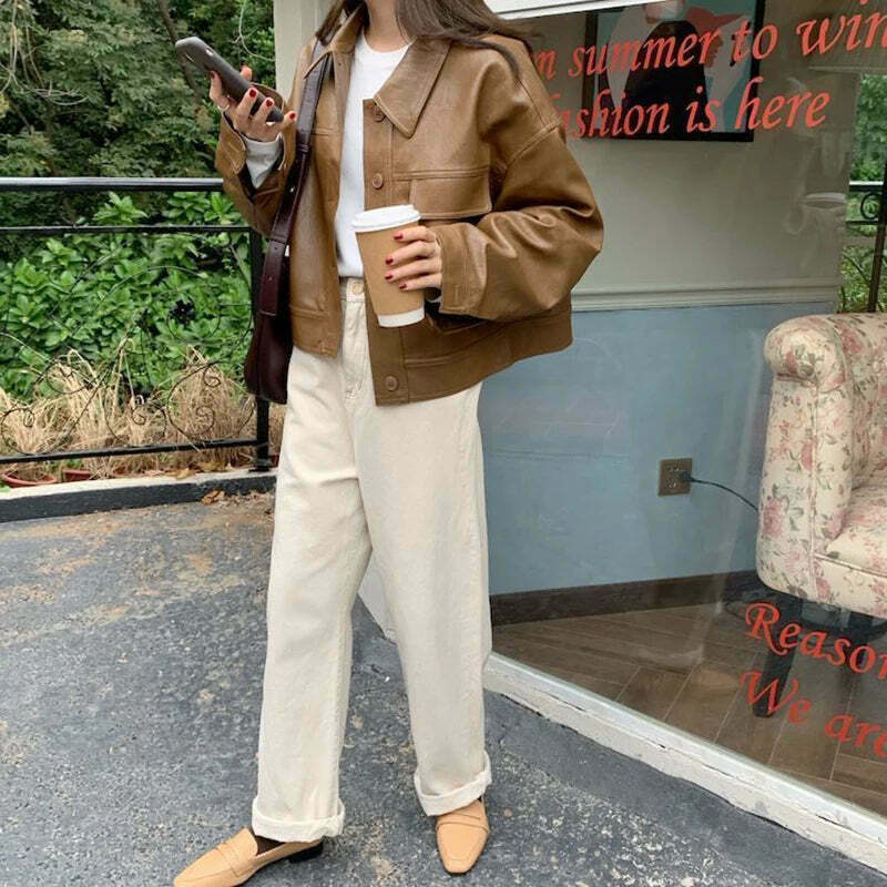 Coquette Aesthetic Mod Mingle Long Sleeves Jacket - Y2K Fashion Grunge Style Cute Tops Cargo Skirt Coquette Aesthetic Mod Mingle Long Sleeves Jacket - Y2K Fashion Grunge Style Cute Tops Cargo Skirt