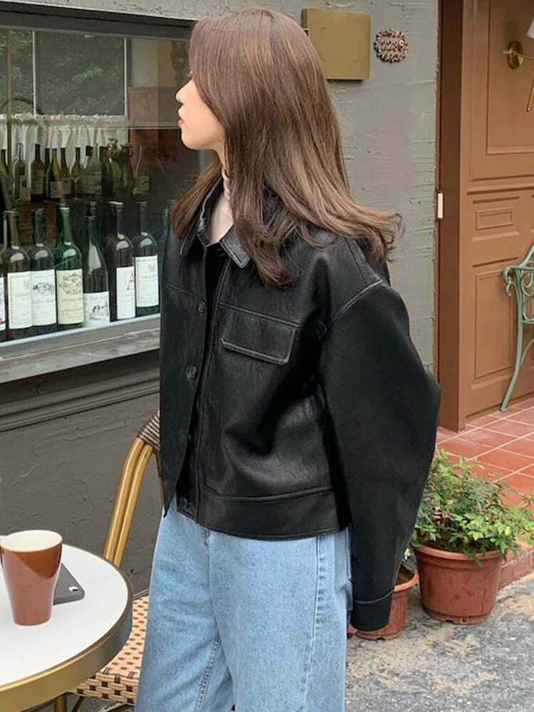 Coquette Aesthetic Mod Mingle Long Sleeves Jacket - Y2K Fashion Grunge Style Cute Tops Cargo Skirt Coquette Aesthetic Mod Mingle Long Sleeves Jacket - Y2K Fashion Grunge Style Cute Tops Cargo Skirt