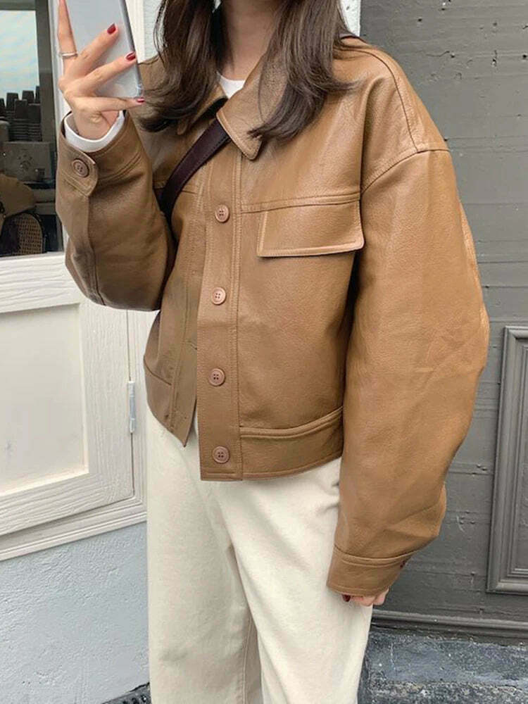 Coquette Aesthetic Mod Mingle Long Sleeves Jacket - Y2K Fashion Grunge Style Cute Tops Cargo Skirt Coquette Aesthetic Mod Mingle Long Sleeves Jacket - Y2K Fashion Grunge Style Cute Tops Cargo Skirt