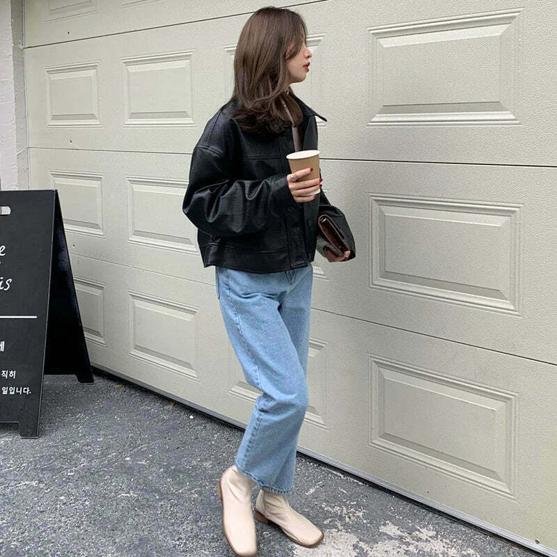 Coquette Aesthetic Mod Mingle Long Sleeves Jacket - Y2K Fashion Grunge Style Cute Tops Cargo Skirt Coquette Aesthetic Mod Mingle Long Sleeves Jacket - Y2K Fashion Grunge Style Cute Tops Cargo Skirt