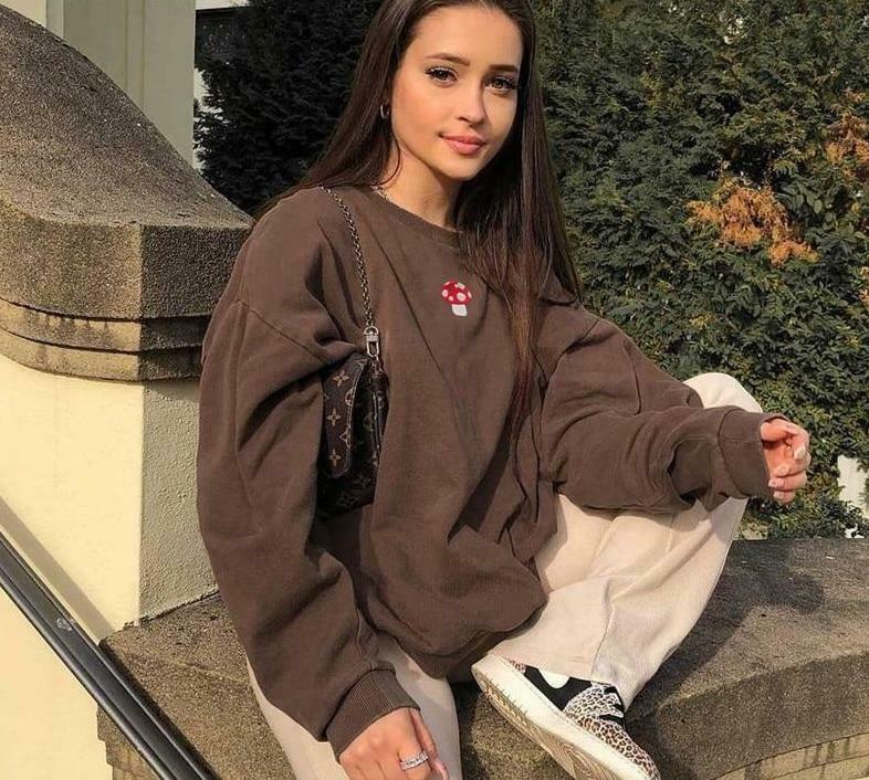 Coquette Aesthetic Mushroom Embroidered Sweater - Y2K Fashion Women's Clothing Coquette Aesthetic Mushroom Embroidered Sweater - Y2K Fashion Women's Clothing