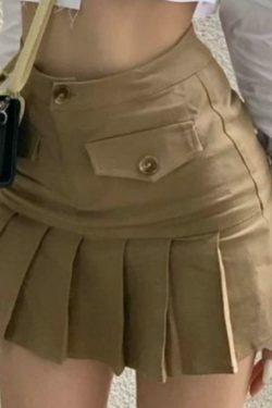 Coquette Aesthetic Nora Pleated Mini Skirt - Y2K Fashion Statement Piece