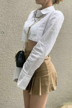 Coquette Aesthetic Nora Pleated Mini Skirt - Y2K Fashion Statement Piece