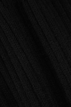 Coquette Aesthetic Off-Shoulder V-Neck Sweater Mini Dress