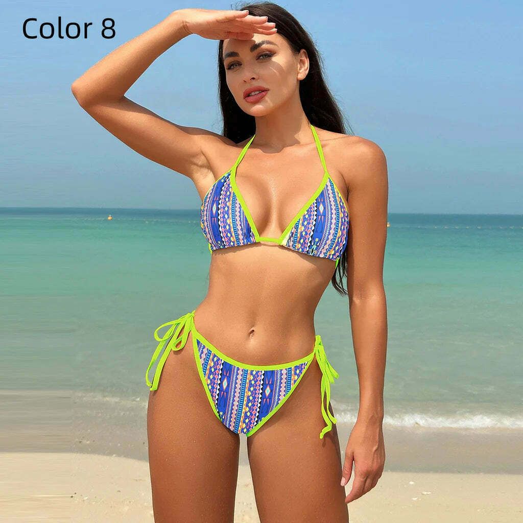 Coquette Aesthetic Open-Back Bikini: Y2K Fashion for Women Coquette Aesthetic Open-Back Bikini: Y2K Fashion for Women