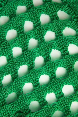 Coquette Aesthetic Openwork Knit Fringe Mini Skirt