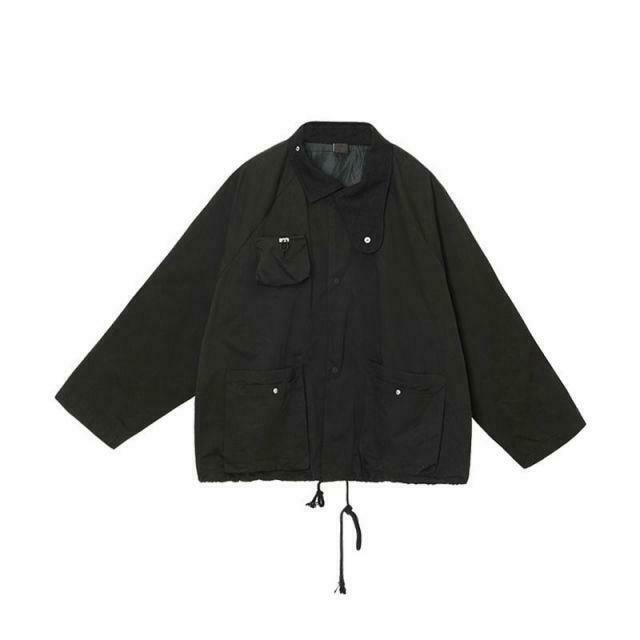 Coquette Aesthetic Oversized Cargo Jacket for Women - Y2K Fashion Statement Piece with Grunge Vibes