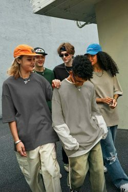 Coquette Aesthetic Oversized Cargo Skirt with Grunge Style - Y2K Fashion Women's Top